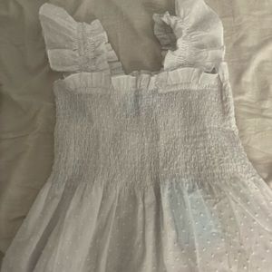 Hill house home ellie sheer white Swiss dot